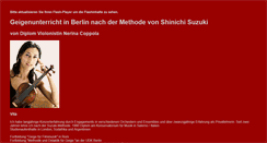 Desktop Screenshot of nerina-coppola.de